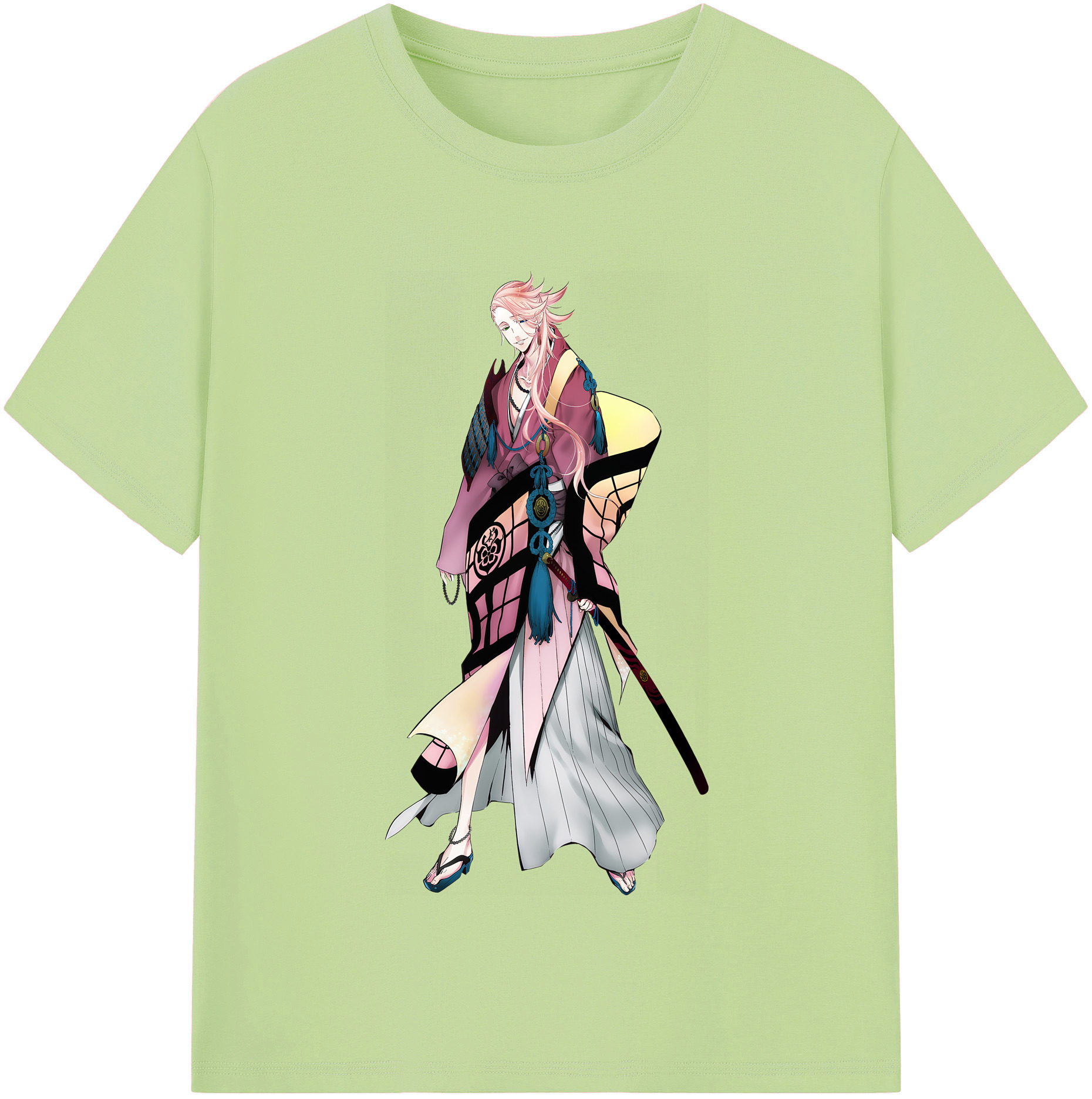 （画像用） 刀剣乱舞 Touken Ranbu 綿100％半袖Tシャツ（フロントプリント）